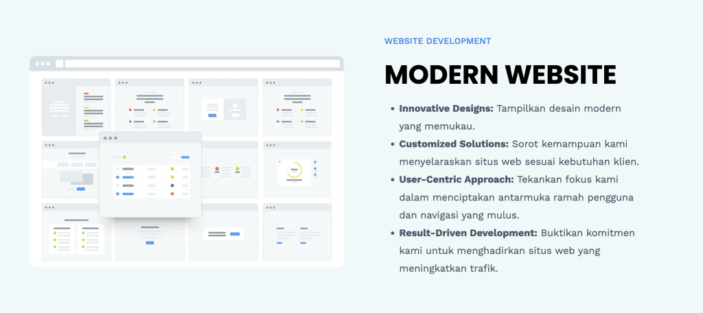 website development company profile ato ec